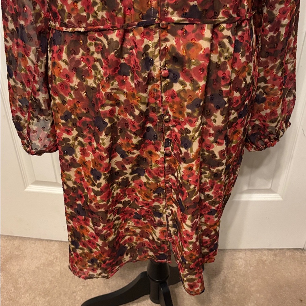 Daniel Rainn Mia Floral Mini Dress - Picture 4 of 12